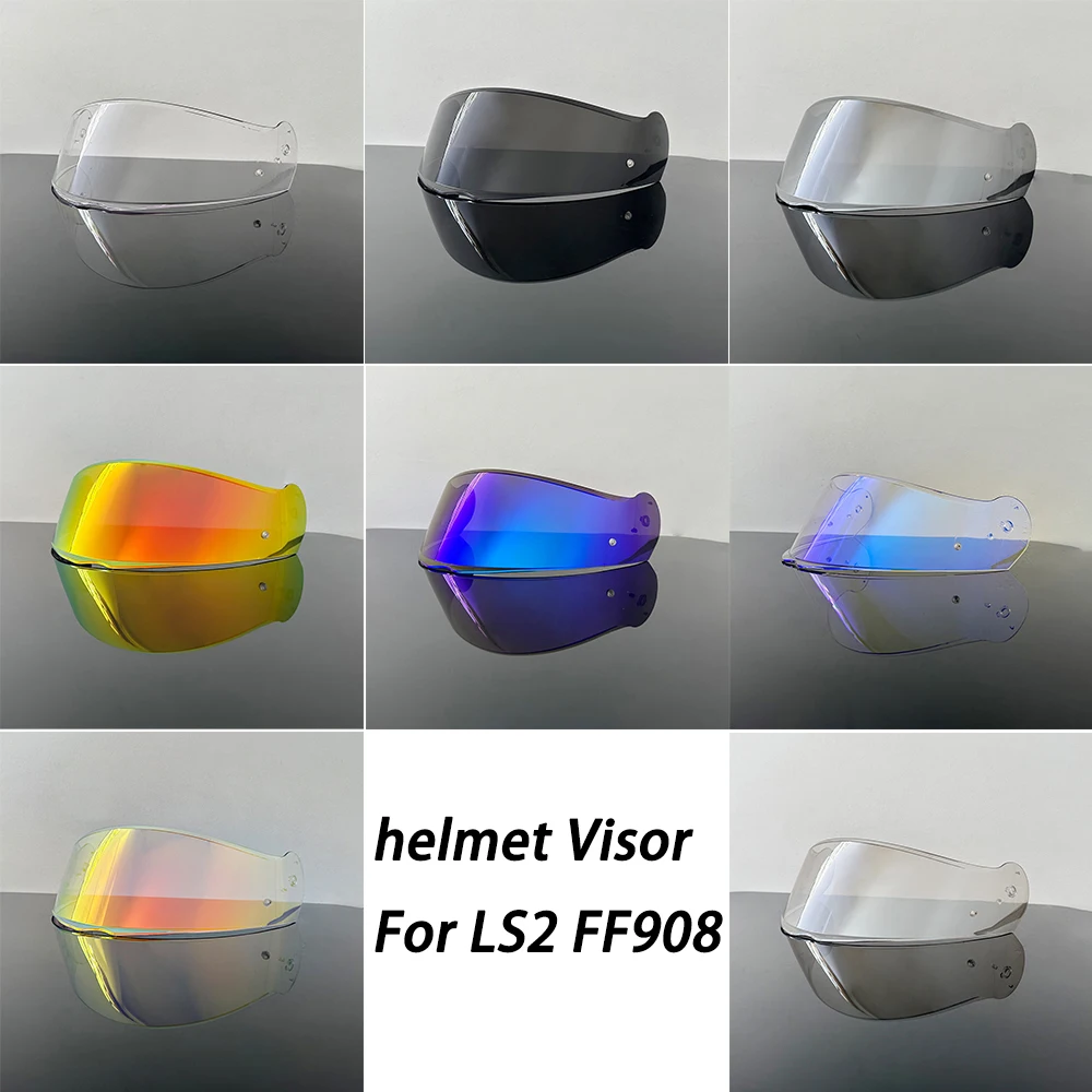 

Козырек для мотоциклетного шлема с прозрачным дымом для LS2 FF908 STROBE II, защитная линза для шлема