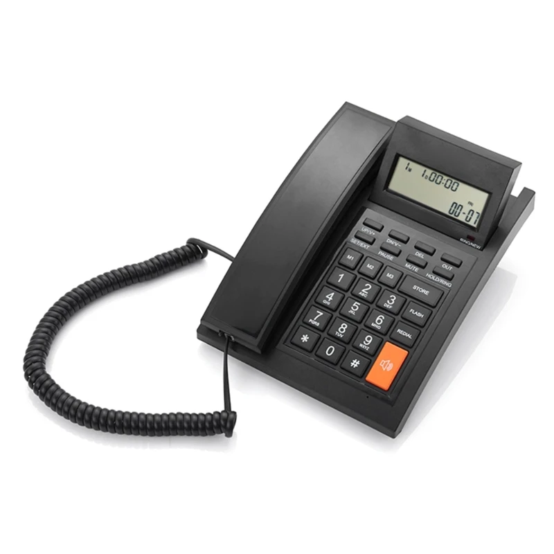 Landline Telephone M64 English Corded Phone for Hotel/Office Fixed Landline