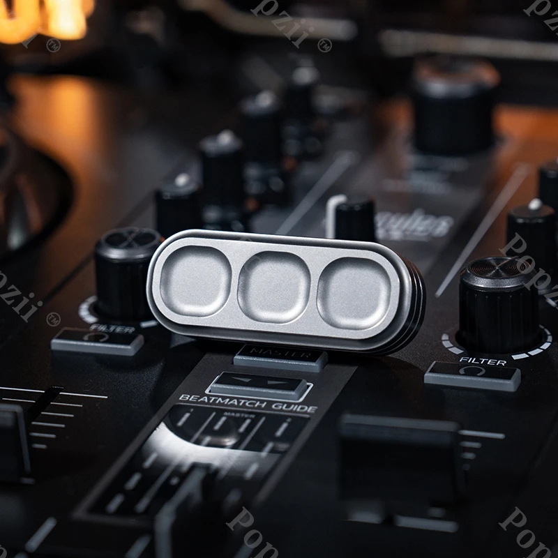 01edc الفولاذ المقاوم للصدأ البازلاء المغناطيس تململ المنزلق الكبار لعبة لتخفيف الضغط مكتب أدوات تخفيف التوتر EDC القلق اللعب