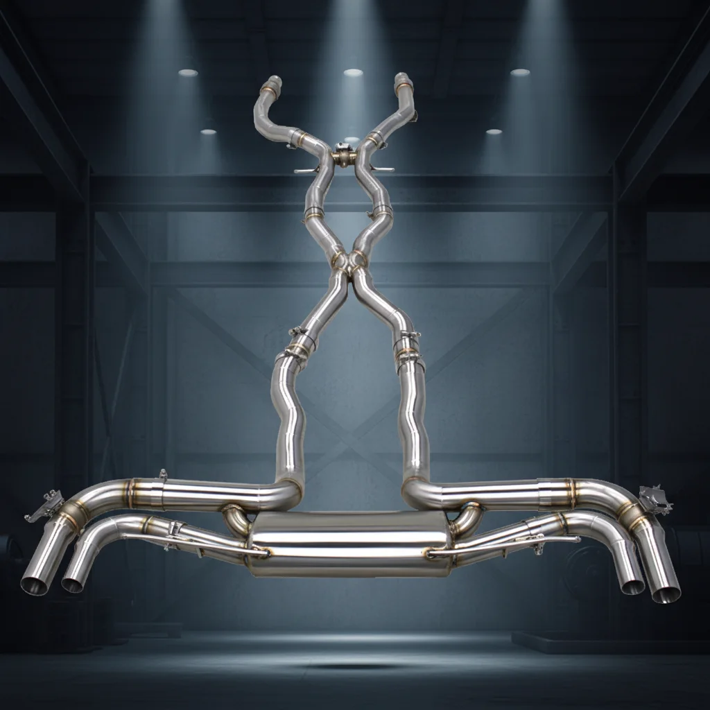 

Custom Catback Exhaust For Mercedes-Benz GLE63 AMG W166 4.0T 5.5T 2015-2022 SS304 Pipes Muffler OEM Factory Exhaust System