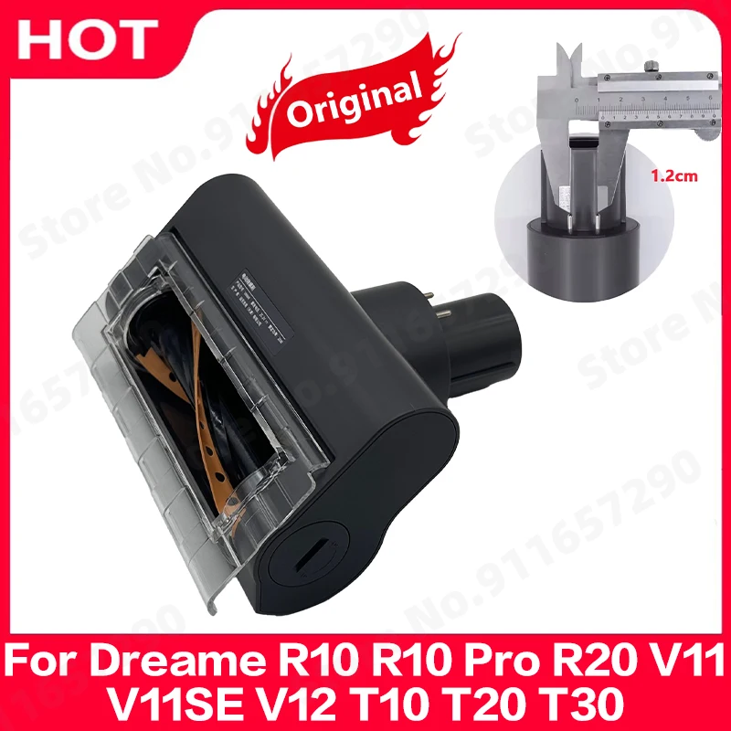 Original For Dreame R10 R10 Pro R20 V11 V11SE V12 T10 T20 T30 mite removal brush spare parts Motorized Mini-Brush Accessories