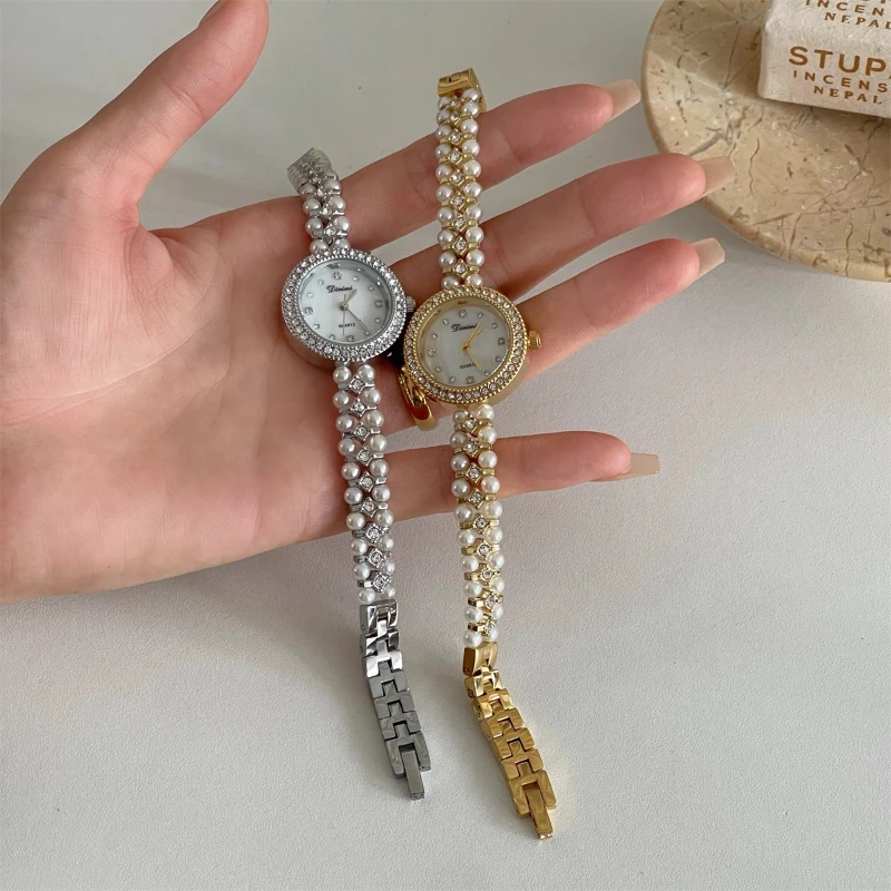 Classic trend women's watch elegant and simple 2025 waterproof quartz watch birthday gift exquisite light luxury high value