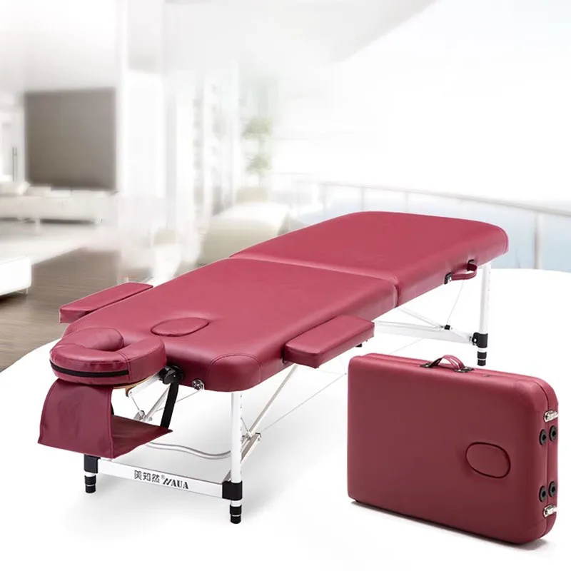 

Head Spa Beauty Pedicure Bed Salon Folding Tattoo Nail Massage Table Lash Mattresses Massage Liege Salon Furniture LJ50MB