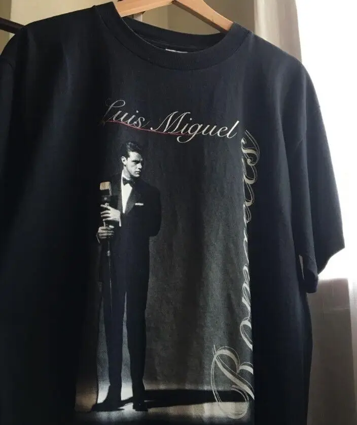 Reprinted 1997 Luis Miguel T-shirt, gift for fan, brand new shirt