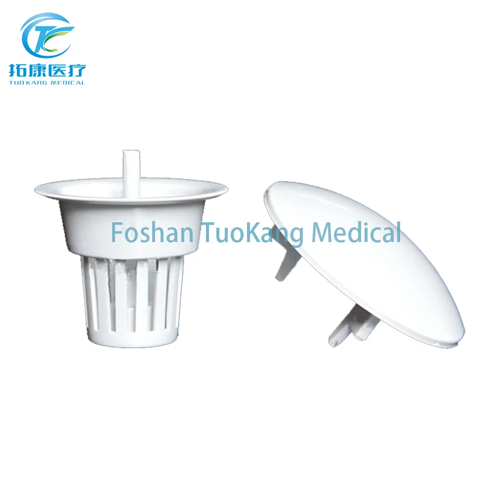 Dental Chair Accessories Plastic Funnel Dirt Cup Mobile Phone Tube Back Cylinder Cup Ceramic Spittoon Filter Cover