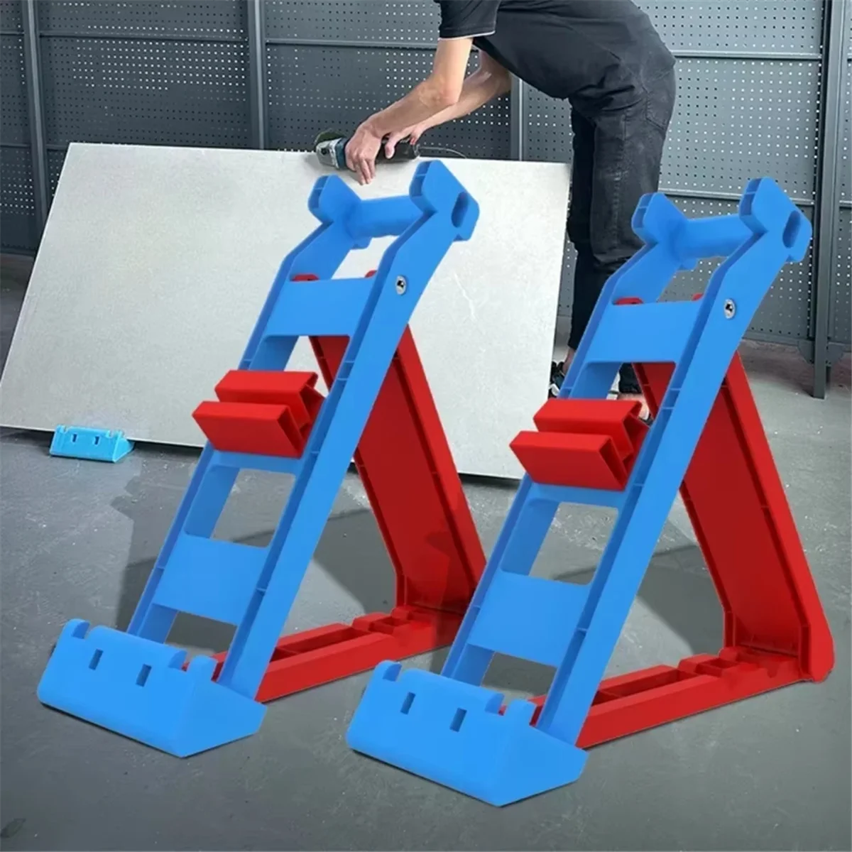 N18R 2pcs Plywood Panel Drywall Plasterboard Tooling Hand Large Carrier Tile Chamfering Milling Porcelain Cut Masonry Tools