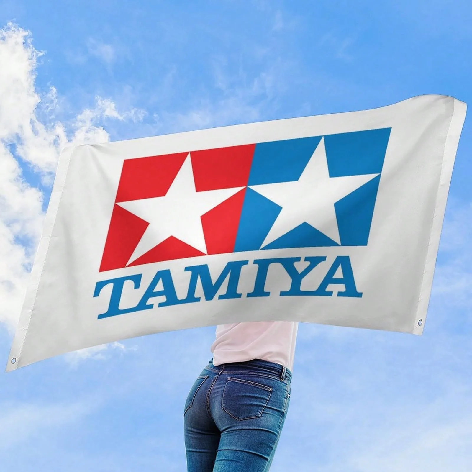 TAMIYA Flaga Printed Tapestry Bedroom Outdoor Decoration Home Decoration Surprise Dormitory Decoration