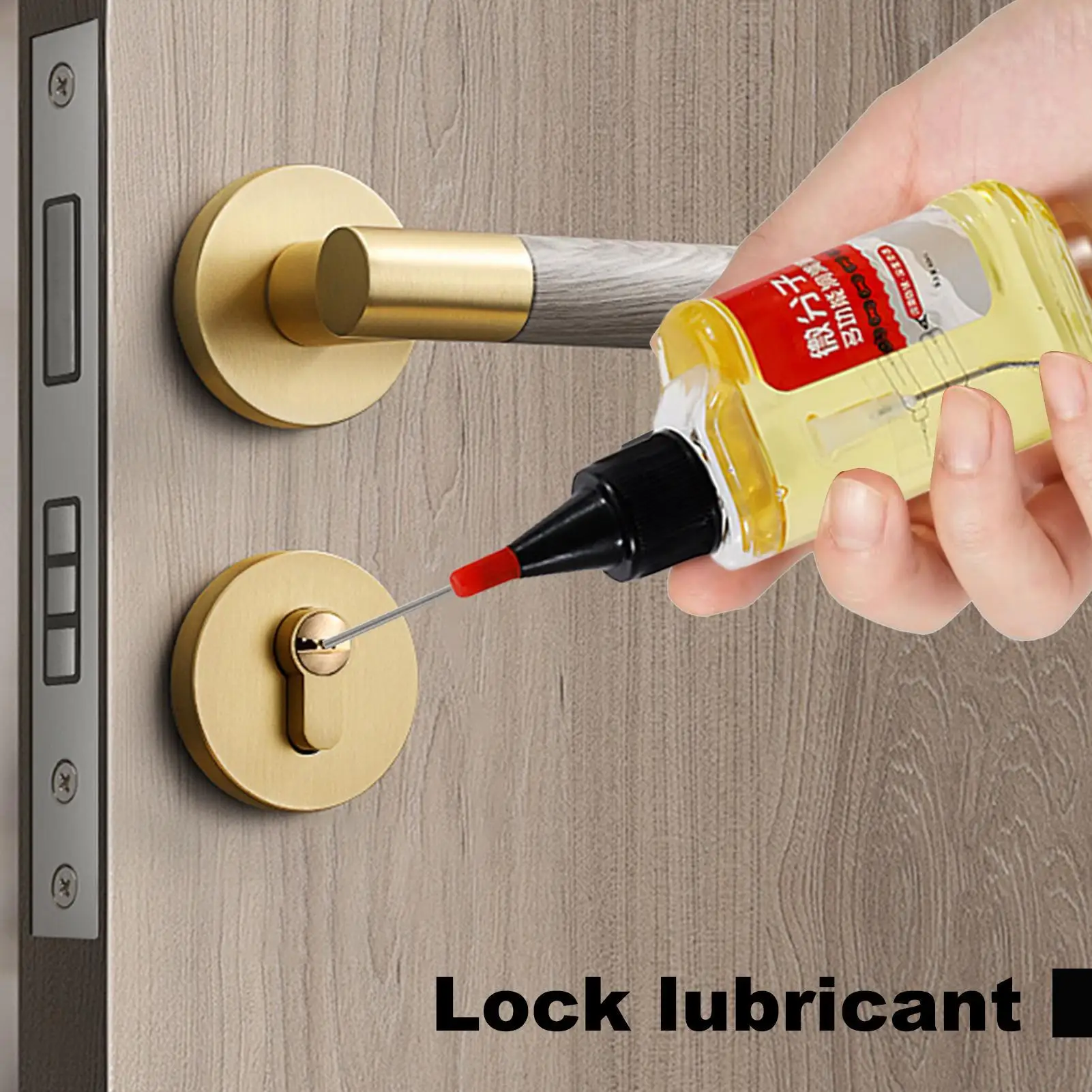 Micromolecular Mechanical Lubricant 60ml Penetrating Anti-Rust Lubricating Oil for Bicycle Chains, Door Locks & Automotive Parts