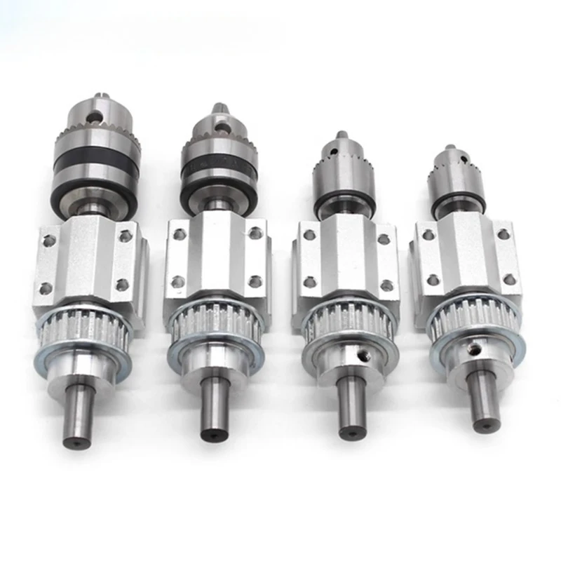 Drill chuck connecting rod set, drill chuck connector, DIY woodworking cutting and grinding spindle, small lathe accessories