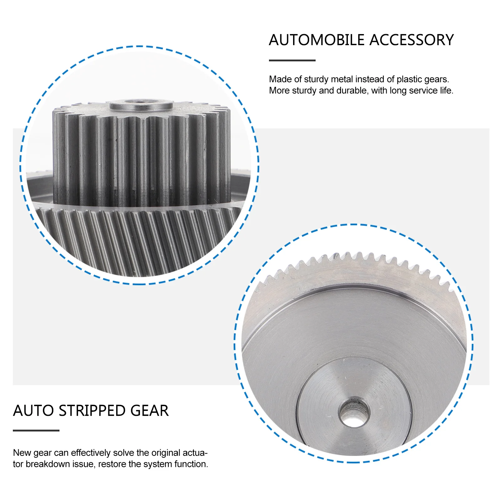 

1Pcs Rv Motor Gear Slide Out 18:1 Ratio Metal Stripped Gear Durable Auto Actuator Replacement Kit Automobile Accessory