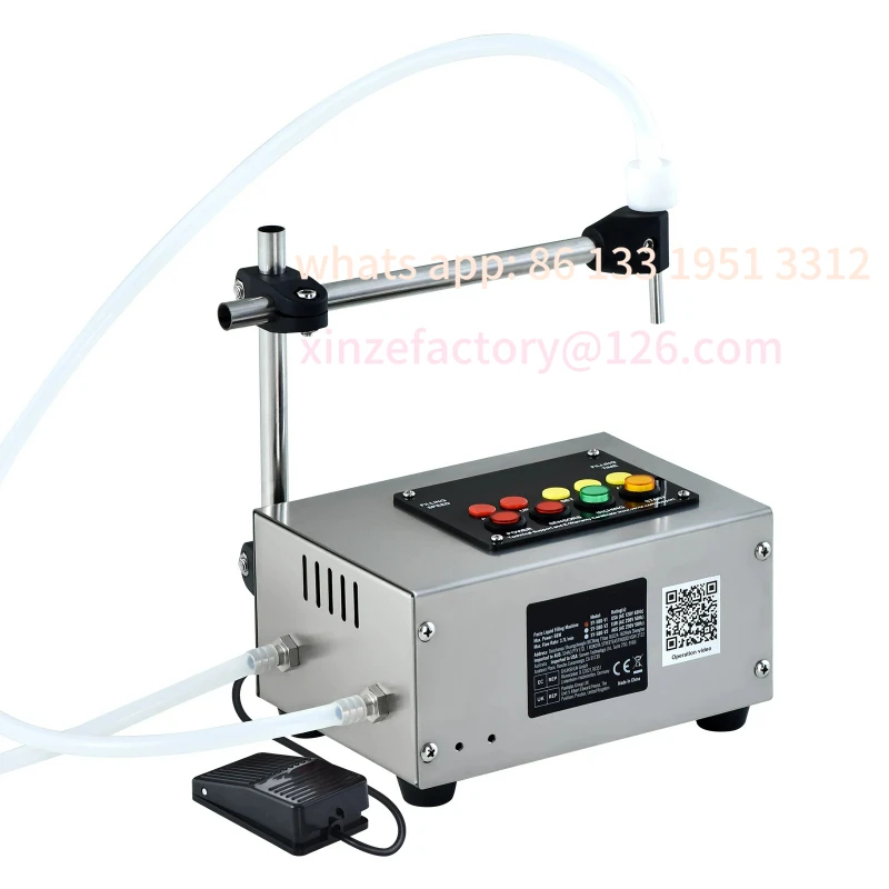 

Customizable Liquid Filling Machine Automatic Bottle Filler Machine with Single Nozzle Digital Control