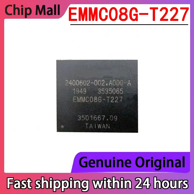 

1 шт. новый оригинальный чип памяти EMMC08G-T227 в упаковке BGA, подлинный на складе