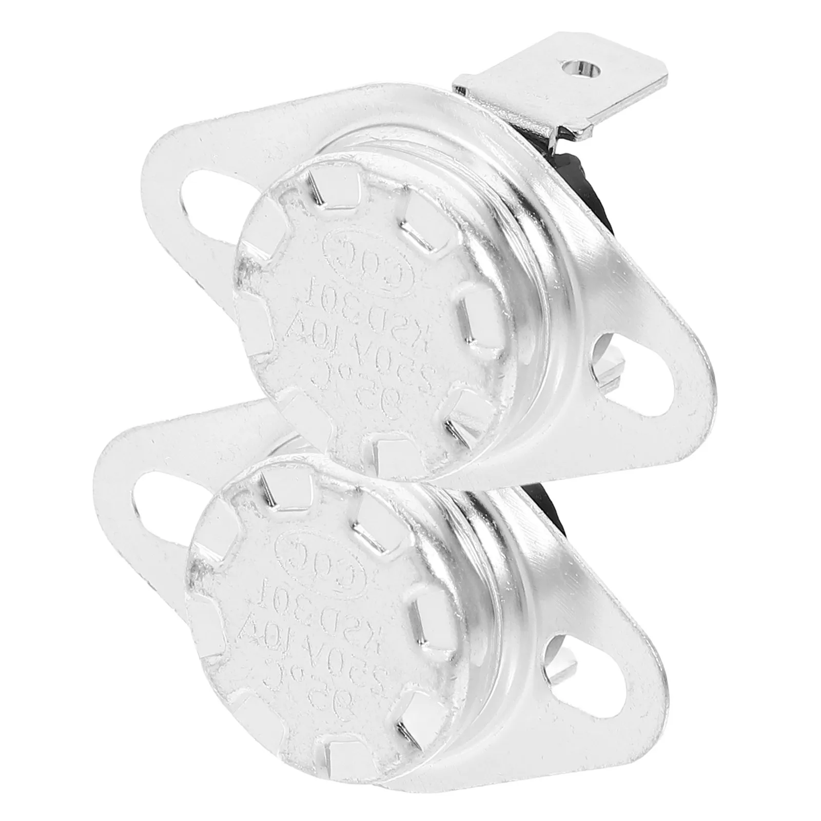 2Pcs Water Heater Thermostat Sensor Switch Thermal Cut Off Fuse Dry Burn Prevention Universal Compatibility Electrical Appliance