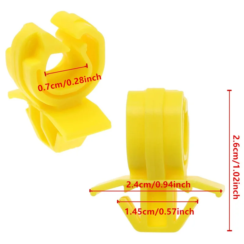 4/8X For Opel Corsa D E Bonnet Stay Clips Plastic Holders Support Strut Rod Retaining Fixing Holder Car Fastener 13249044 118093