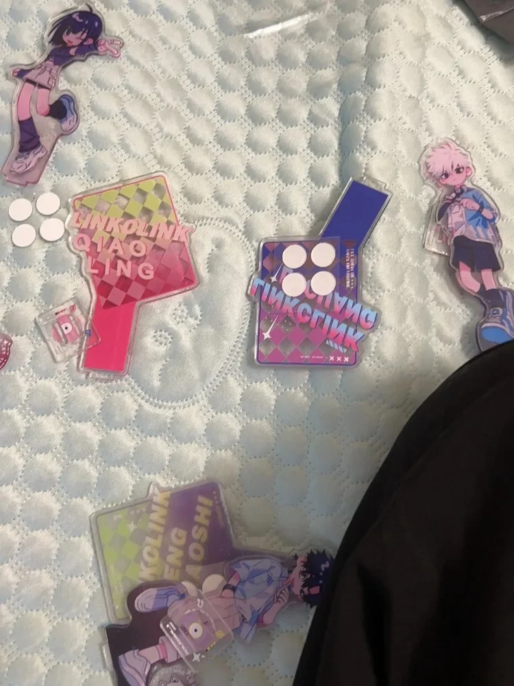 أنيمي فيلم لينك انقر تشارلز لوكاس رين الاكريليك الشكل حامل نموذج لوحة DIY بها بنفسك زخارف مكتب الدائمة علامة الحلي لمحبي هدية