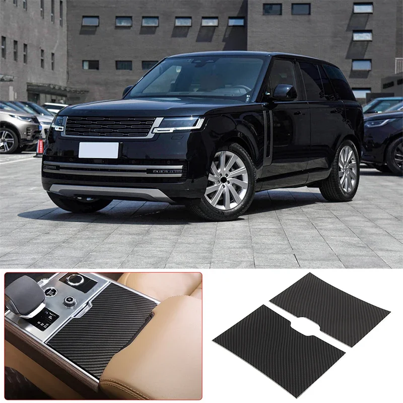 

2 шт., автомобильные наклейки из углеродного волокна для Land Rover Range Rover Vogue 2023 +