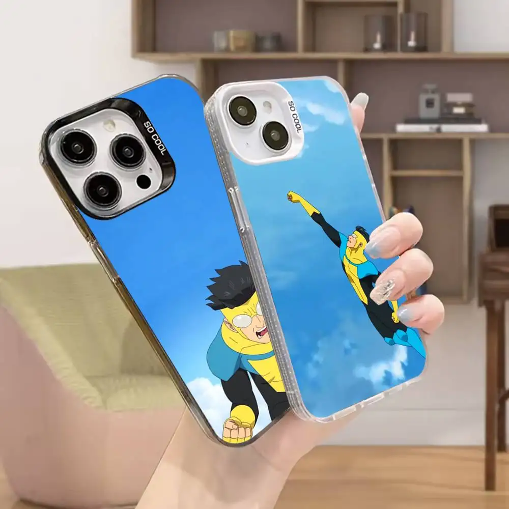 

Cartoon A-Atom Eve P-Poster Phone Case For iPhone 16,15,14,13,12,11,Mini,Pro,MAX Black Matte Shockproof Cover