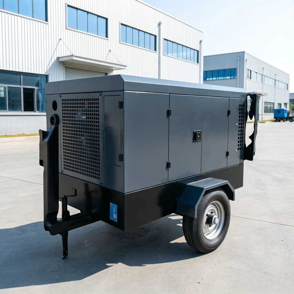 

Best Price Portable Diesel Driven Screw Air Compressor 250CFM 116PSI Mining Drilling Construction Air Compressor Customized