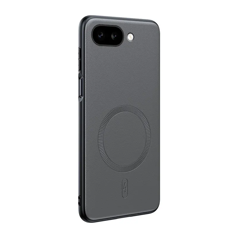 Für Pixel 9a Hülle Magnetische Leder-Schutzhülle für Google Pixel 9a Anti-Fingerabdruck Rutschfeste PC+TPU – Detail 1