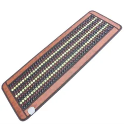 Heating Pads Natural Tourmaline Mattress Germanium Stone Heating Mat for Back Pain Relief with Controller Show Temp