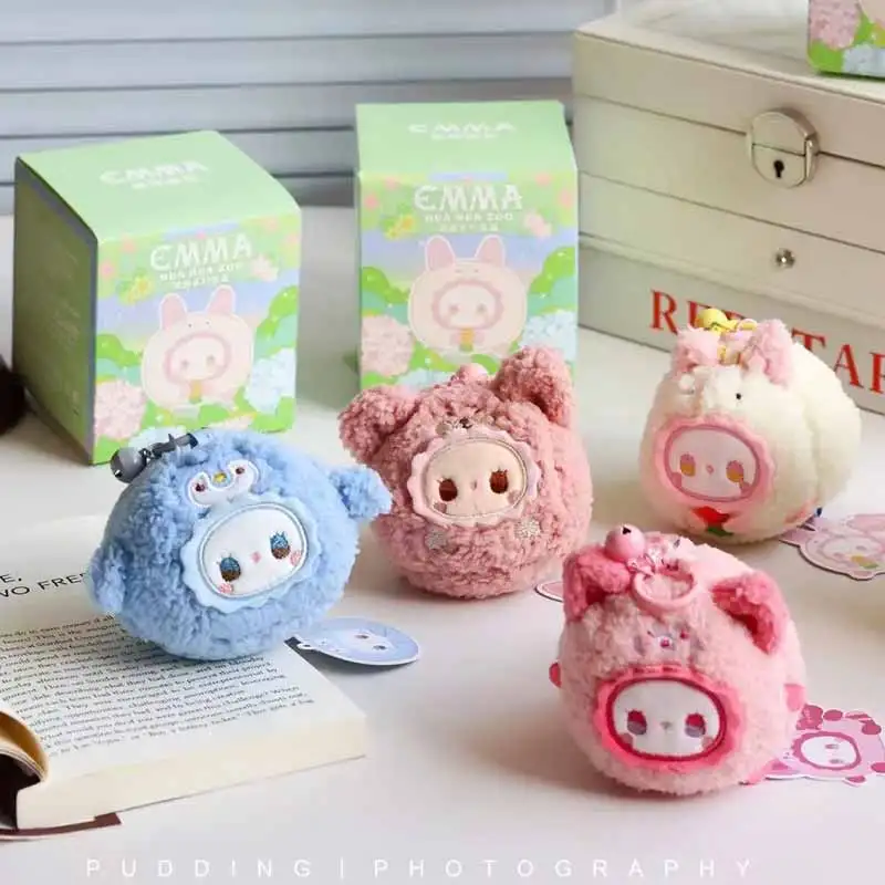 إيما سيكريت فورست صندوق أعمى سلسلة ألعاب من نسيج مخملي متعدد الألوان نمط الإبداعية على ظهره قلادة لطيف حلية صندوق غامض هدايا ممتعة #5