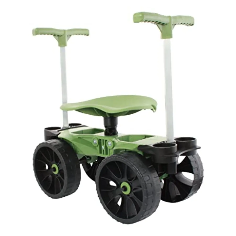 Wheelie Easy-Up EX530 Rolling Garden Stool and Cart with Wheels