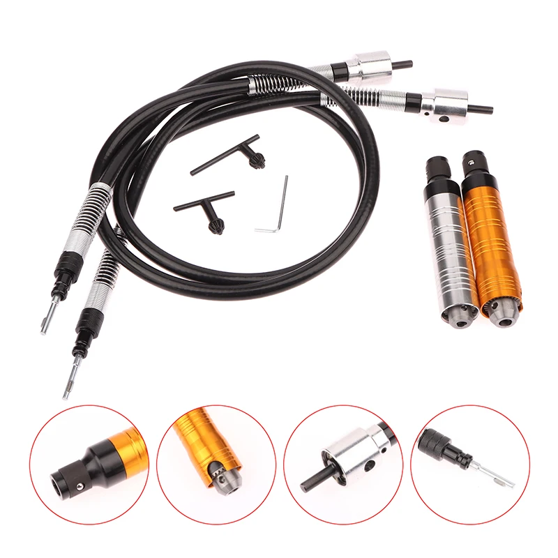 

Flex Shaft Rotary Tool Attachment Engraver Shaft 0.24in 6MM Handpiece Power Mini Grinder For Carving Polishing Drilling Tool