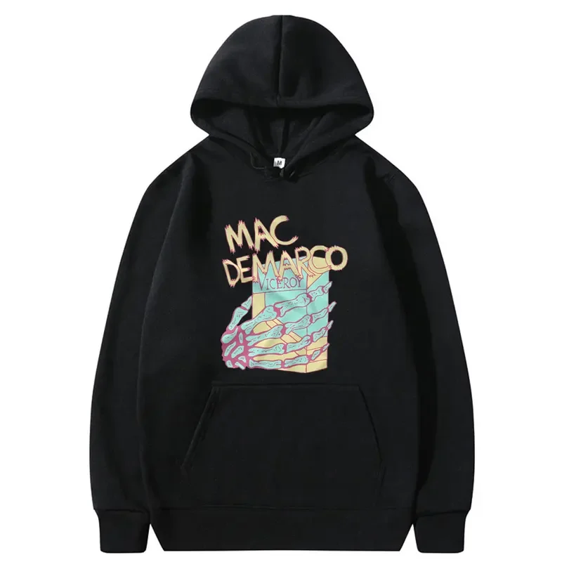 

Mac Demarco Print Hoodie Male Fashion Oversized Streetwear Men's Hip Hop Rock Trend Pullover Hoodies Unisex Fleece Sweatshirt