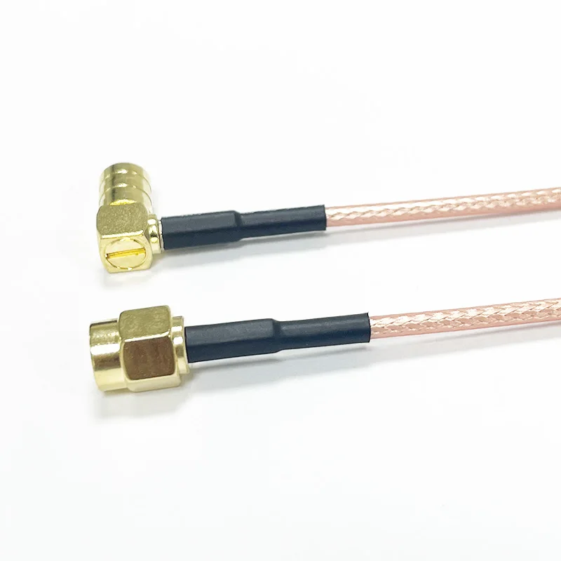 1Pcs RG-316 SMA Male to SMB Female Connector 50 Ohm SMA to SMB RG316 Coaxial Cable High-Quality Pigtail Jumper