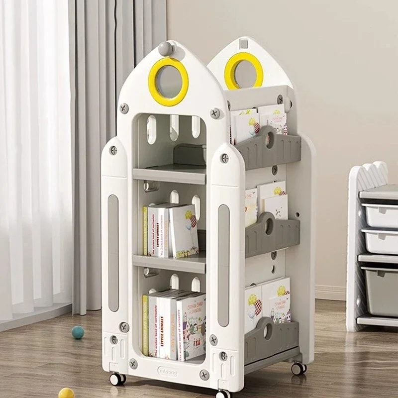 Rak Buku Rak Buku Anak Berputar Rak Anak Rak Buku Mainan Buku Anak Organizer Rak Penyimpanan Anak Furnitur Anak
