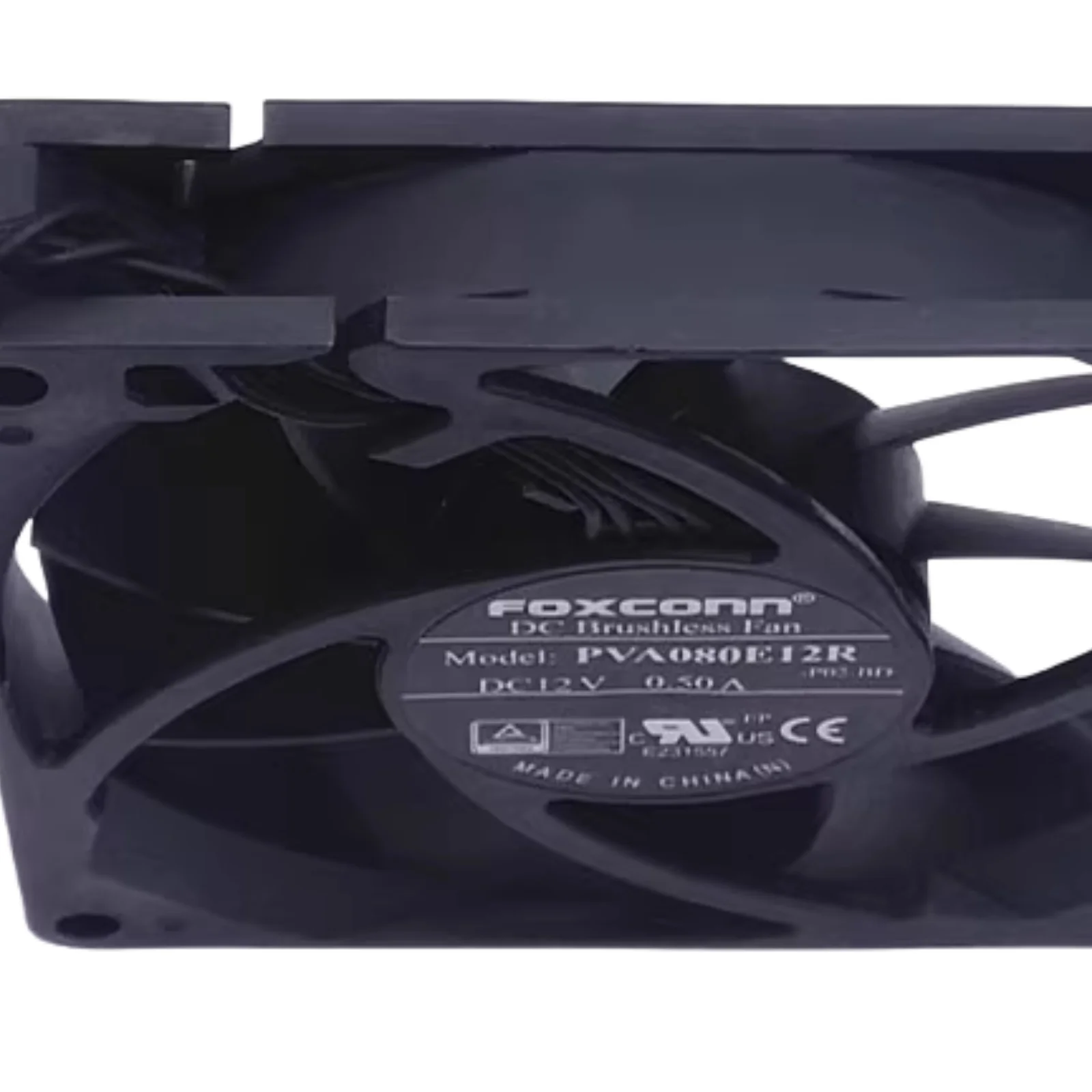 80mm PWM 팬 방열판 쿨러 방열판 8015 PVA080E12R 8CM PWM 냉각 팬, 12V 0.5A 단일 볼 베어링 슬림