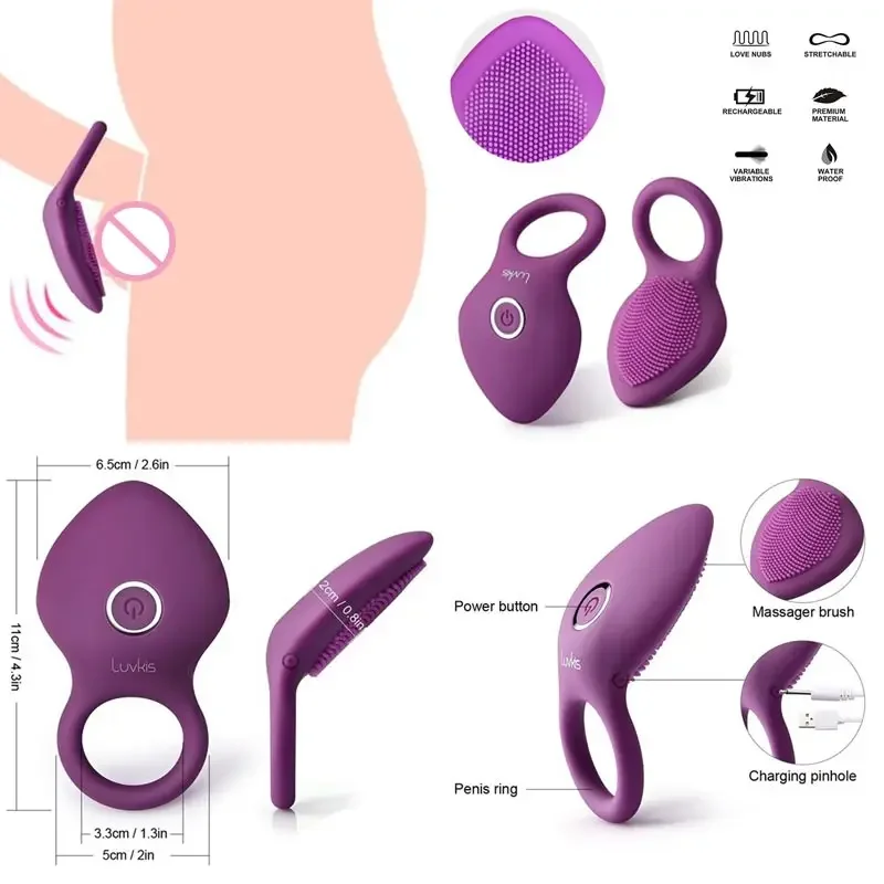 Handsfree Ring Clitoris Nieuwe Ring Adsorptie Sissi Man Volwassen Masturbators Vrouwen Vibrator Cake Godemichets Hand Figuur