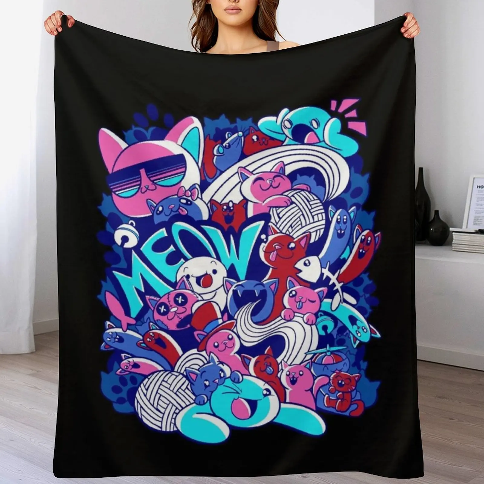 

TheOdd1sOut - The odd 1s out - Life Is Fun Merch Sooubway Throw Blanket cosplay anime Camping funny gift Beautifuls Blankets