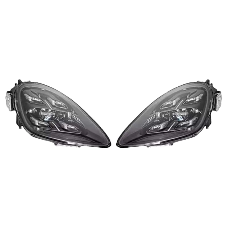 

Для моделей Porsche Cayenne 18-23 9Y0, обновленных с дымчатыми черными светодиодными матричными фарами