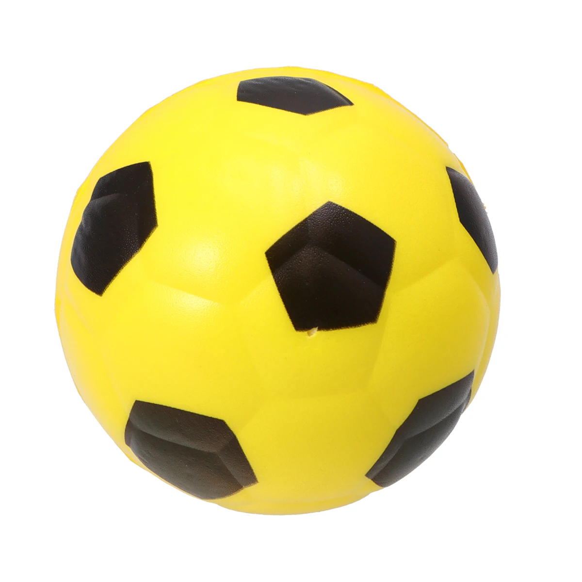 1pc PU Calcio Giocattolo Sport all'aria aperta Giocattoli Calci solidi Puntelli educativi Regalo di compleanno per bambini (colore 10 cm)