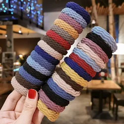 5/10/20pcs Women Girls Elastic Hair Bands Ponytail Holder Hair Ties Headband Wave Band Chic Scrunchie Hair Accessories Ornaments