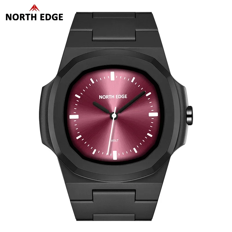 New NORTH EDGE VOLT Men Digital Watch Men's Military Sport Watches Waterproof  Pedometer Calories Stopwatch Hourly Alarm Clock