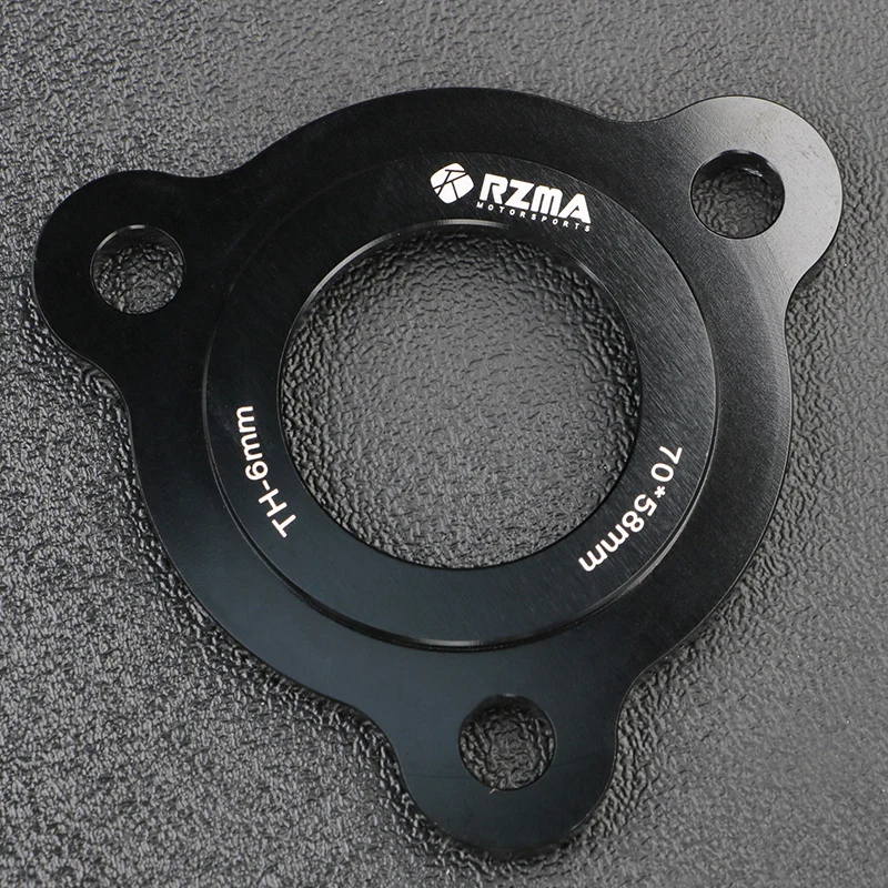 RZMA flange aluminum alloy upgraded disc motorcycle modified brake balance three holes 7.0 hole spacing concave convex