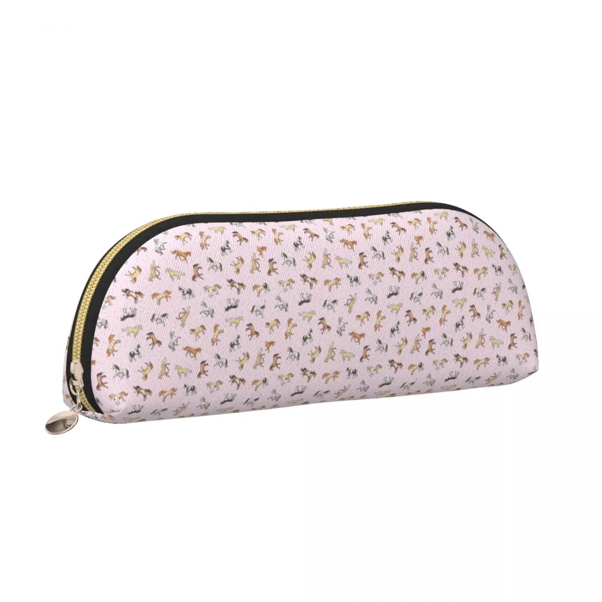 벚꽃 연필 케이스에 얼룩진 말 흩어진 연필 주머니 보관 문구 용품 펜 상자 Studen 용 연필 가방