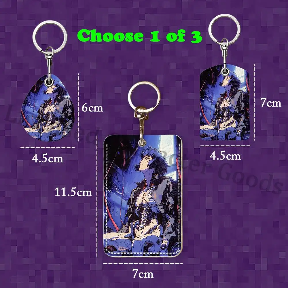 Custom Access Card Case Leather Card Holder Keychain Key Ring Transportation Card Case Gifts
