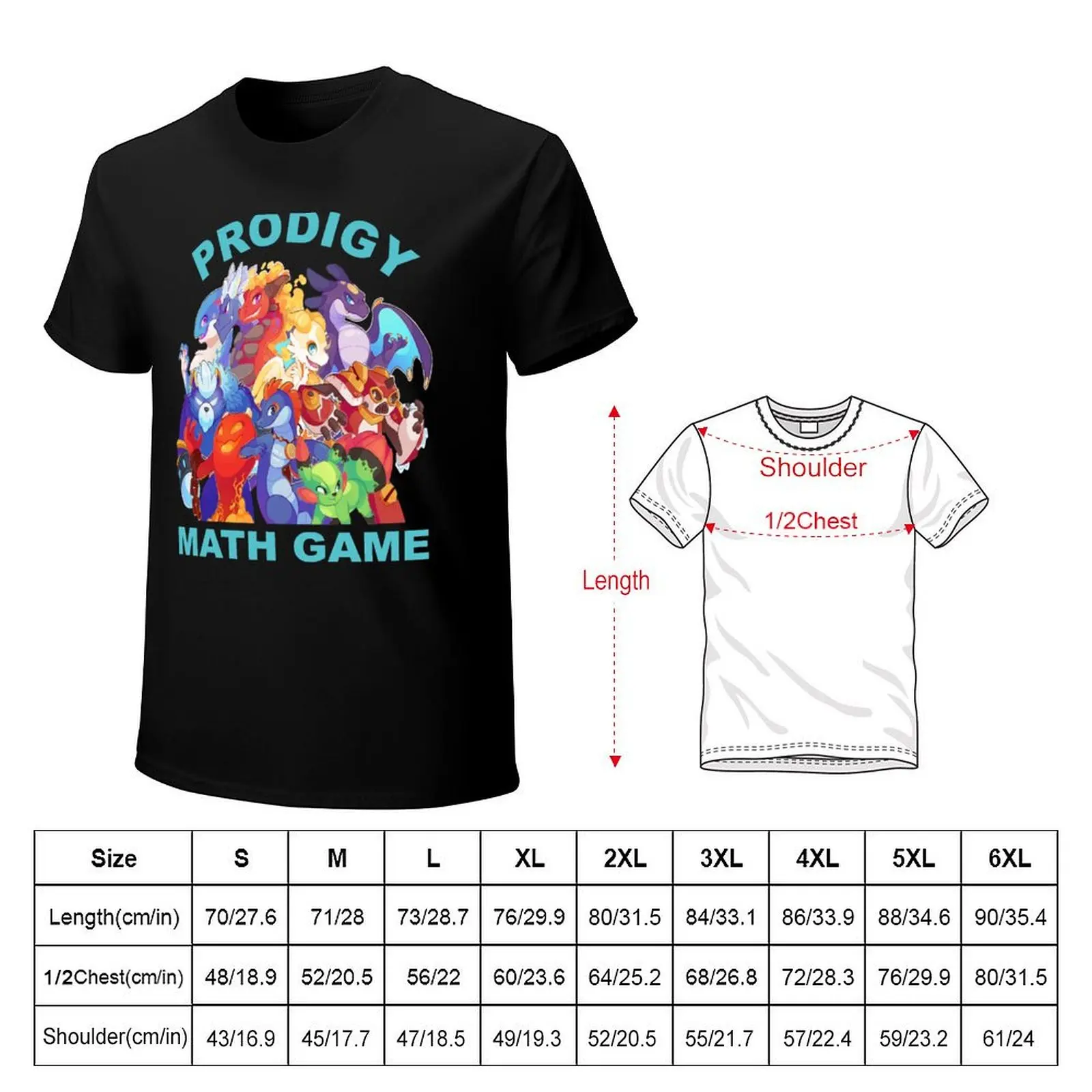Prodigy Math Game Math Practice Gaming Rare Pets Gift For Kids T-Shirt Work Daily Short Sleeve Top