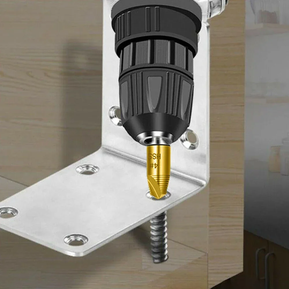 Screw Removal Tool Screw Extractor Quick Removal Drill Bit For Wood And Machine Screws HSS Broken Bolt Damaged