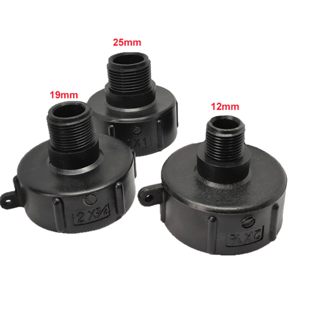 1pcs 1000L IBC Tote Tank Drain Adapter 1