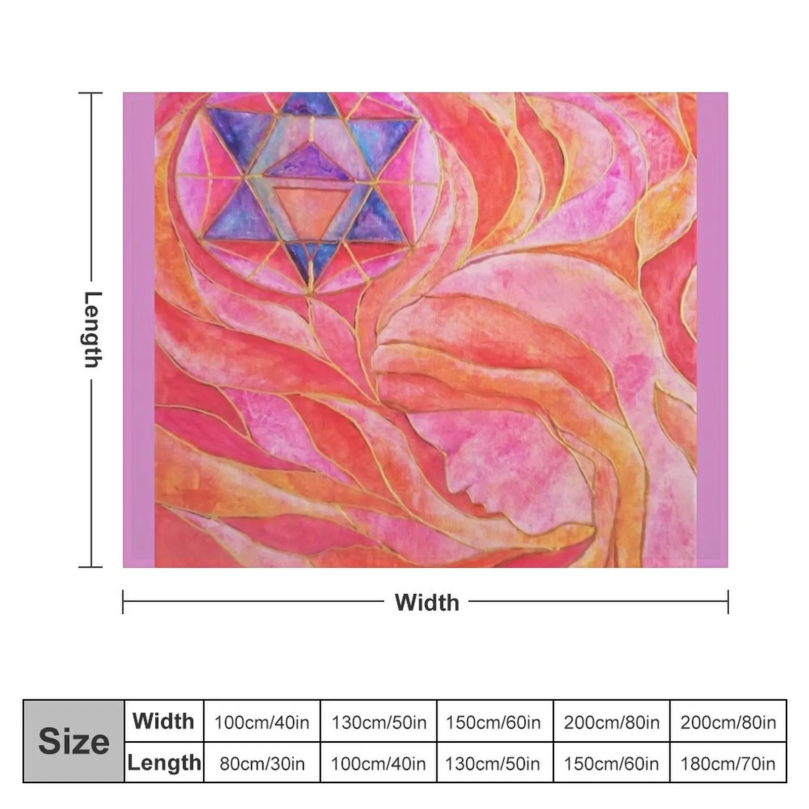 Mother Mary, ascended master Throw Blanket Blankets For Baby Sofa Throw Bed covers Luxury Throw Blankets