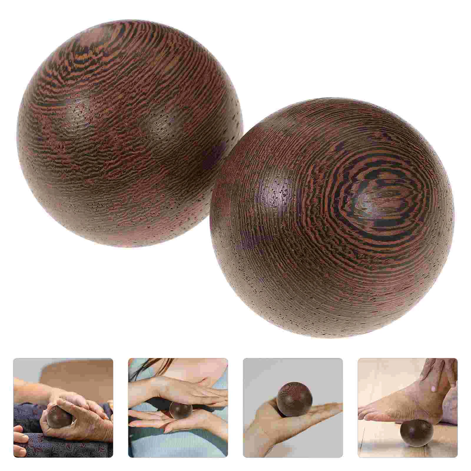 

Chinese Massage Balls Exercise Handballs Stress for Adults Health Care Wrist Wooden