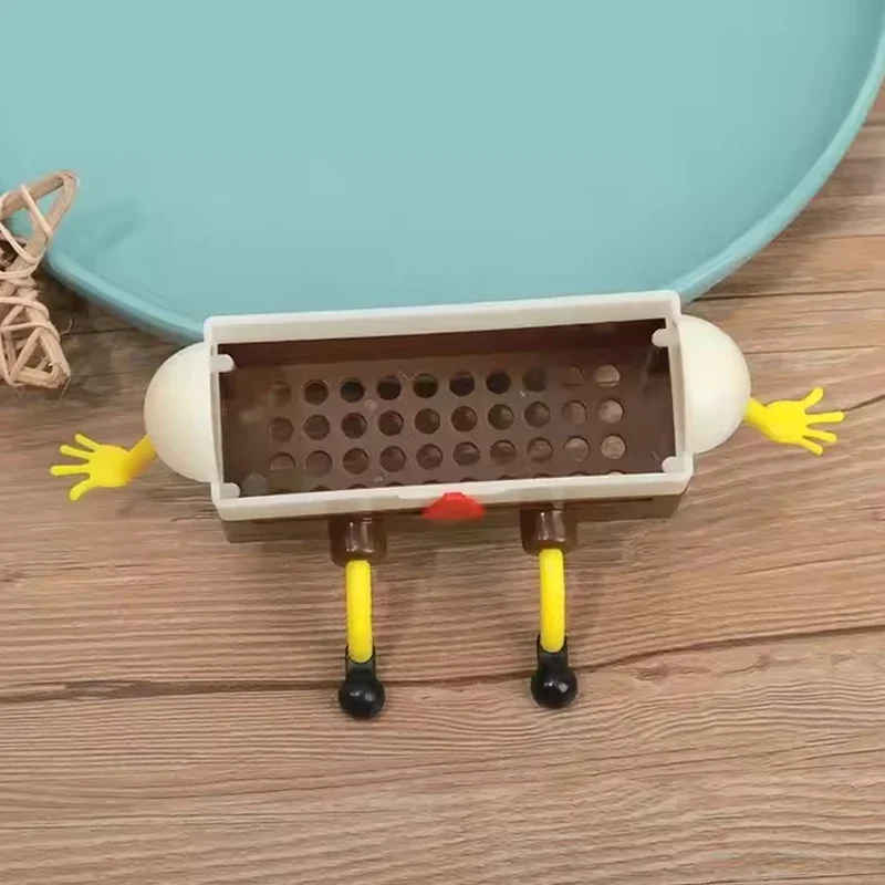 *1PC Creative Drainage Rack Home Kitchen Sink Shelf Dishwashing Brush Wipe Sink Wall Mounted Drainage Basket view 4