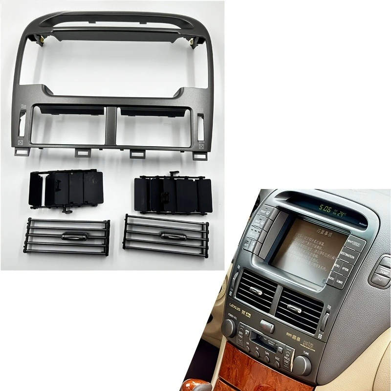 kit-de-grille-d'aeration-centrale-du-tableau-de-bord-a34g-pour-lexus-ls430-2001-2006-ucf30-berline-panneau-de-sortie-d'air-central-ac-55412-50080