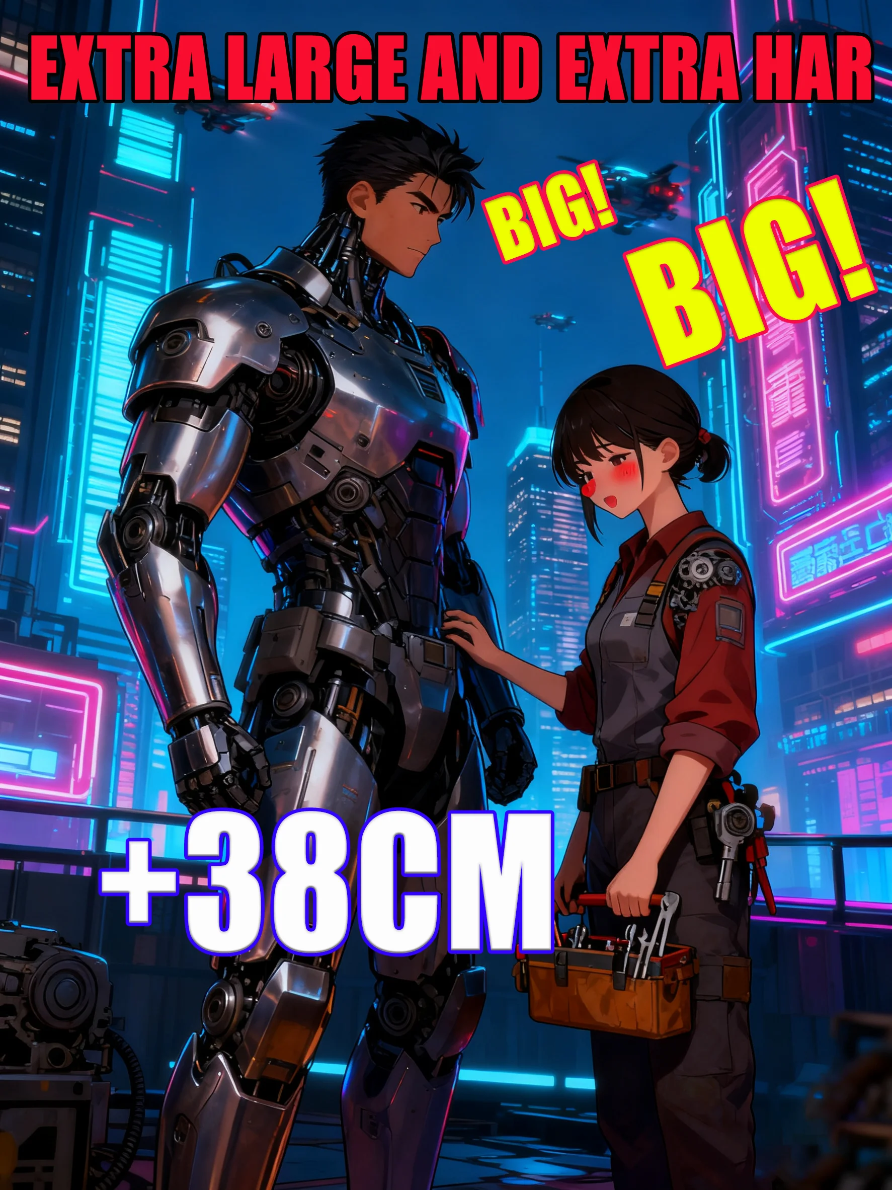 

Harder than steel, all women will fall in love with you