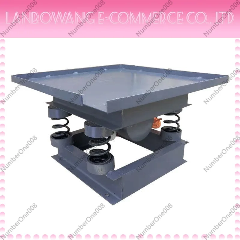 50x50cm Concrete Vibration Table for Lab Testing, Cement Block Molding Vibrating Plate with Magnetic Clamping