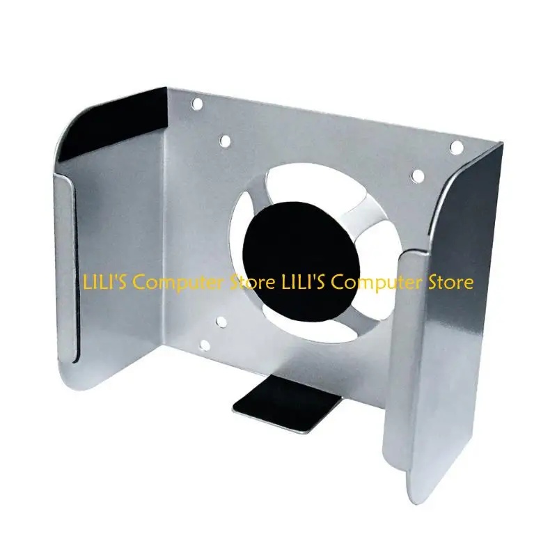 A52B Easy Installation Metall Support Halter für Mini -Desktop -Computer unter dem Schreibtisch oder hinter dem Bildschirm Mount